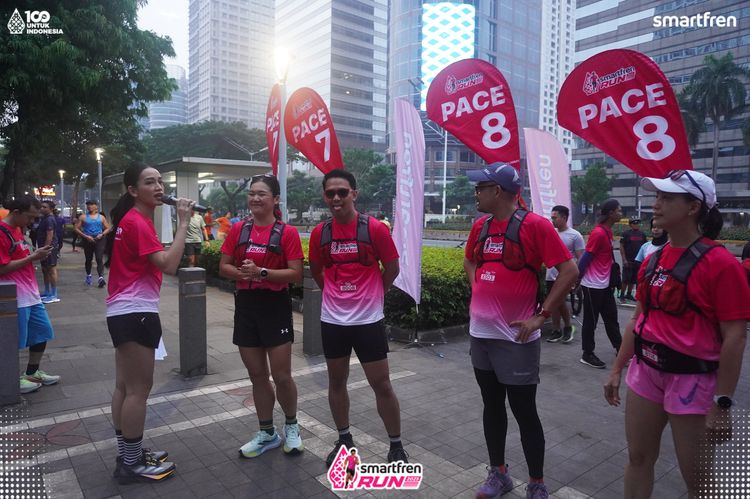 Race photo from Smartfren Run 2025 Vibes