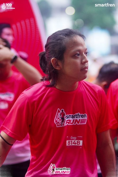Race photo from Smartfren Run 2025 Vibes