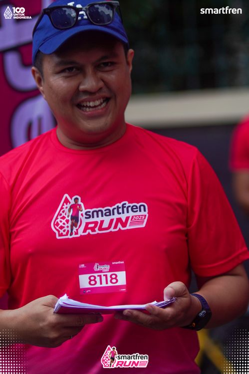 Race photo from Smartfren Run 2025 Vibes