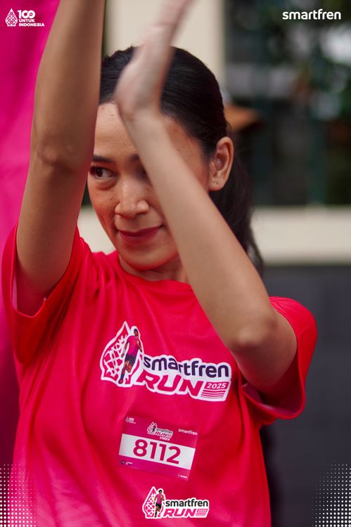 Race photo from Smartfren Run 2025 Vibes
