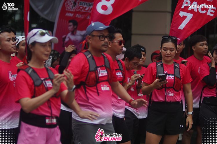 Race photo from Smartfren Run 2025 Vibes