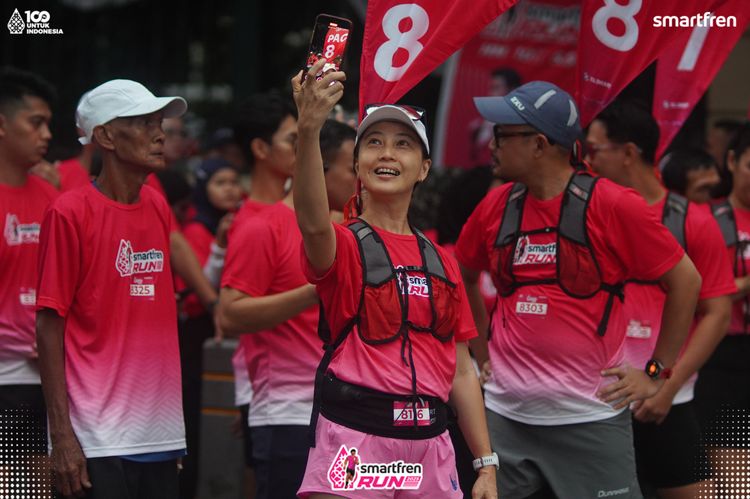 Race photo from Smartfren Run 2025 Vibes