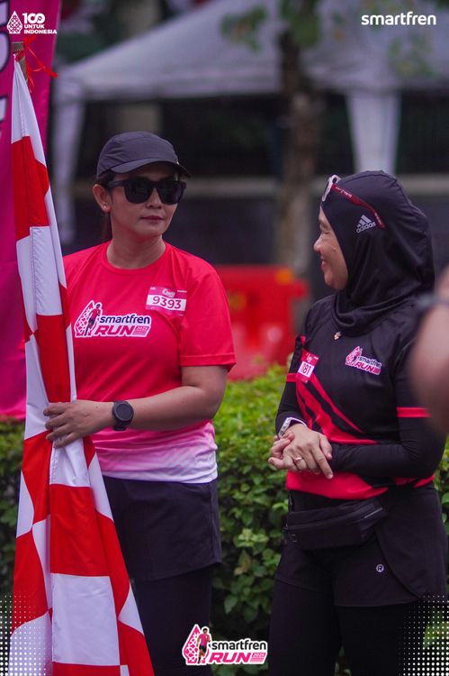 Race photo from Smartfren Run 2025 Vibes