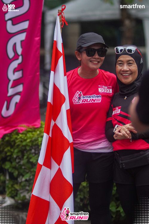 Race photo from Smartfren Run 2025 Vibes
