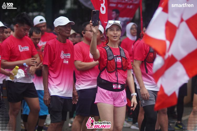 Race photo from Smartfren Run 2025 Vibes
