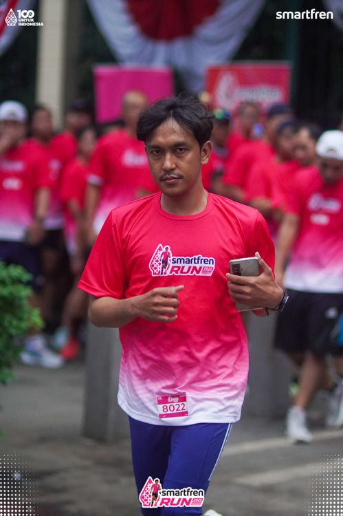 Race photo from Smartfren Run 2025 Vibes