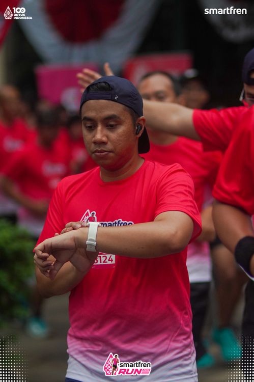Race photo from Smartfren Run 2025 Vibes