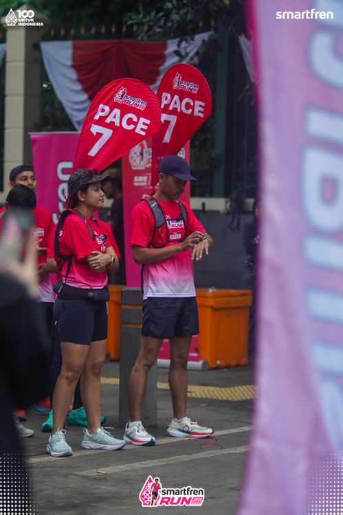 Race photo from Smartfren Run 2025 Vibes
