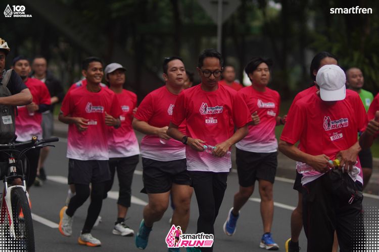 Race photo from Smartfren Run 2025 Vibes