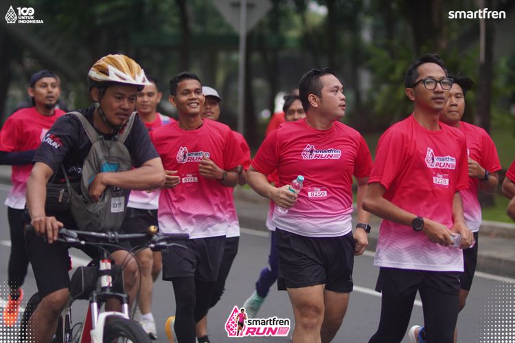 Race photo from Smartfren Run 2025 Vibes