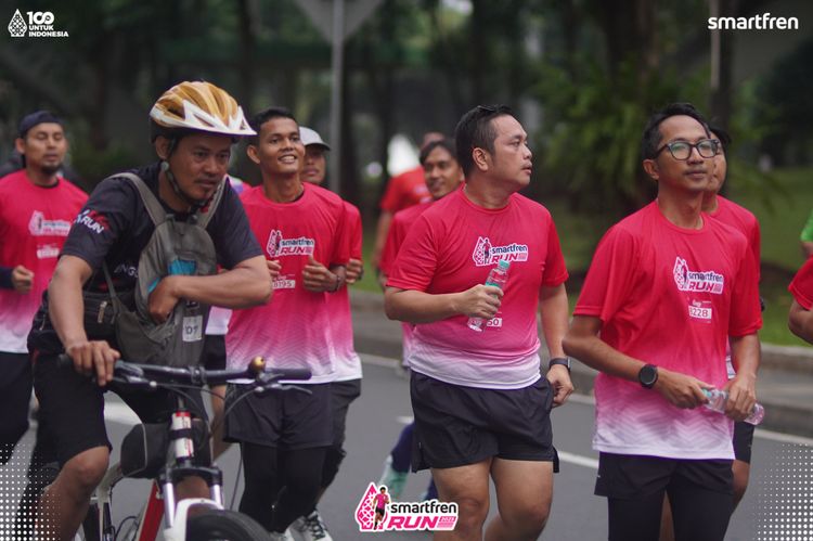 Race photo from Smartfren Run 2025 Vibes
