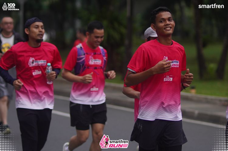 Race photo from Smartfren Run 2025 Vibes