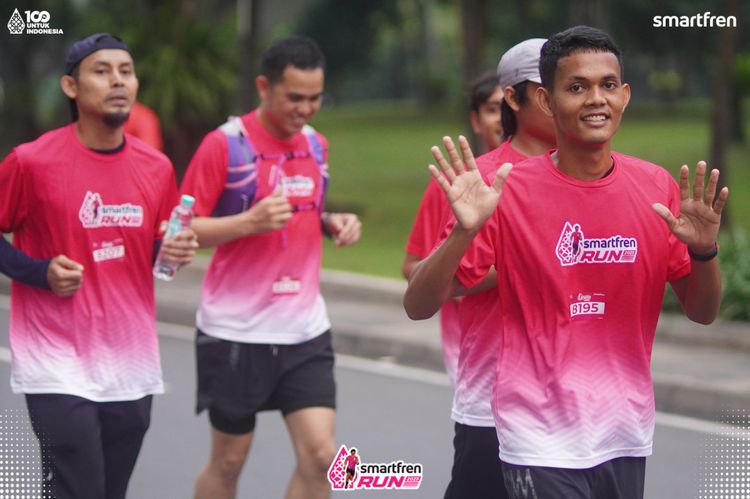 Race photo from Smartfren Run 2025 Vibes
