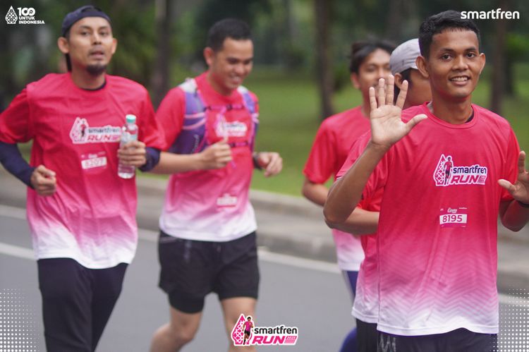 Race photo from Smartfren Run 2025 Vibes
