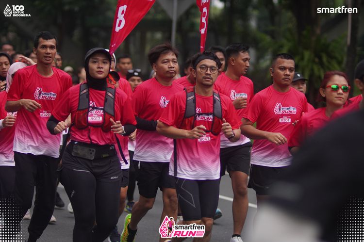 Race photo from Smartfren Run 2025 Vibes
