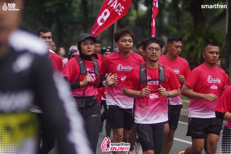 Race photo from Smartfren Run 2025 Vibes