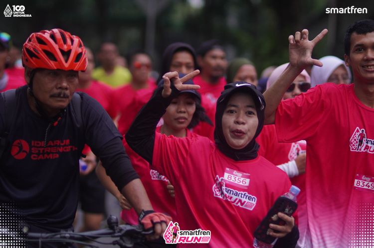 Race photo from Smartfren Run 2025 Vibes