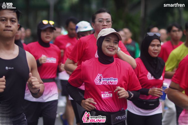 Race photo from Smartfren Run 2025 Vibes