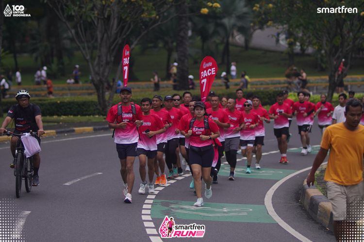 Race photo from Smartfren Run 2025 Vibes