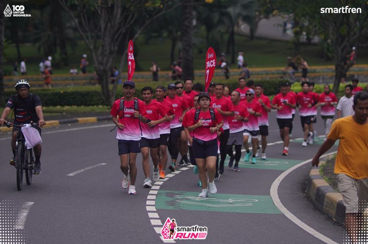 Race photo from Smartfren Run 2025 Vibes