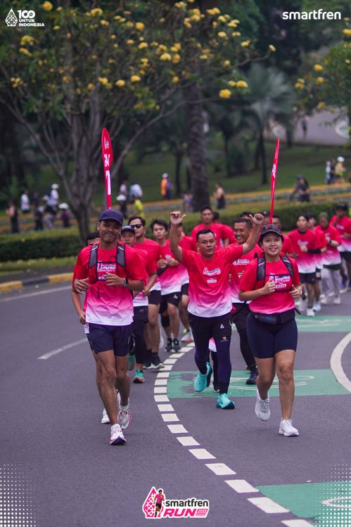 Race photo from Smartfren Run 2025 Vibes