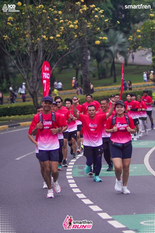 Race photo from Smartfren Run 2025 Vibes
