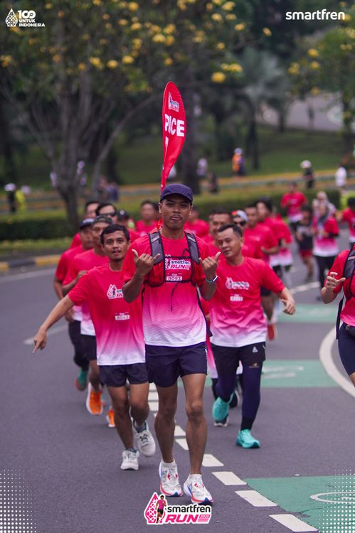 Race photo from Smartfren Run 2025 Vibes