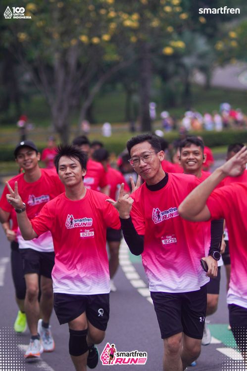 Race photo from Smartfren Run 2025 Vibes