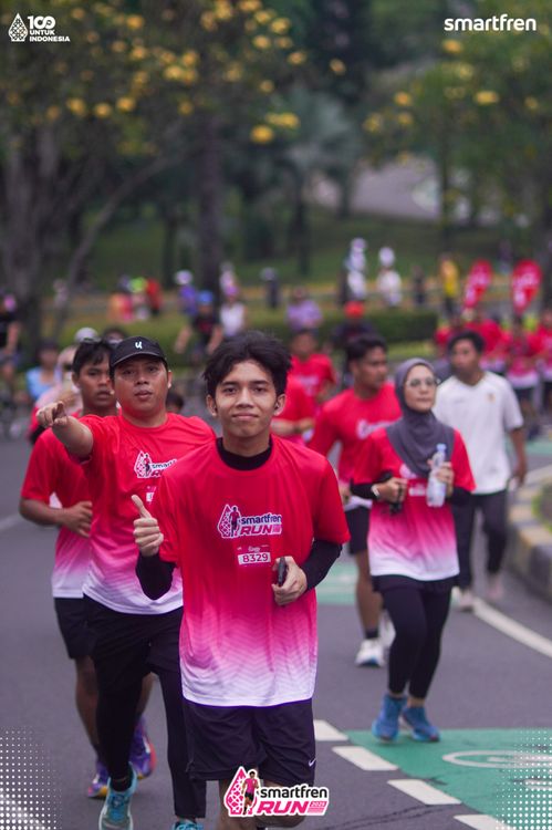 Race photo from Smartfren Run 2025 Vibes