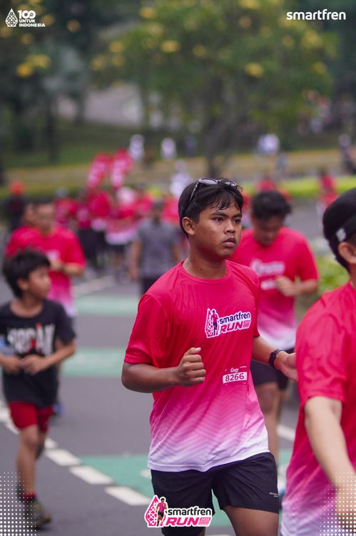 Race photo from Smartfren Run 2025 Vibes