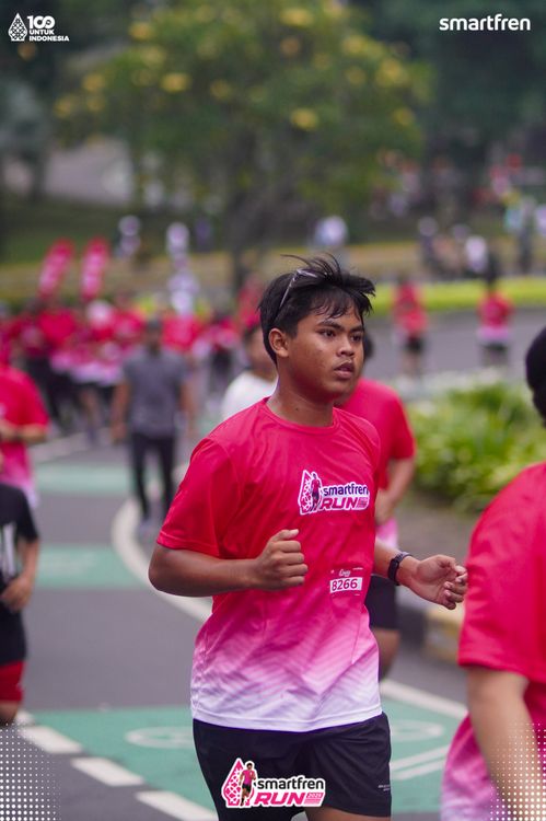 Race photo from Smartfren Run 2025 Vibes