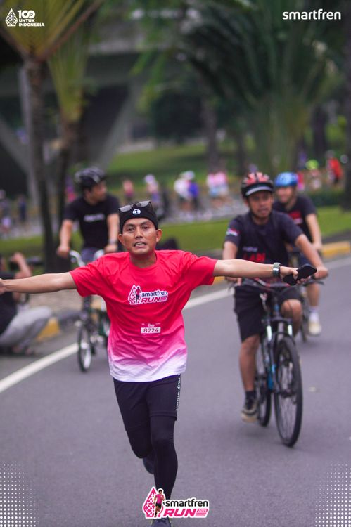 Race photo from Smartfren Run 2025 Vibes