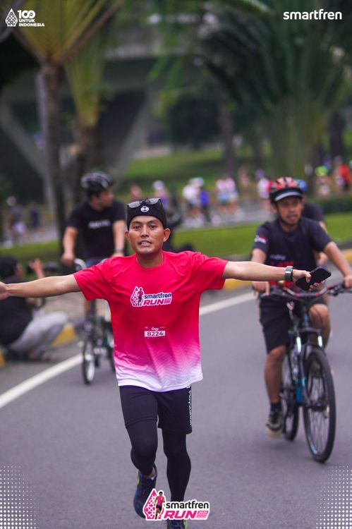Race photo from Smartfren Run 2025 Vibes