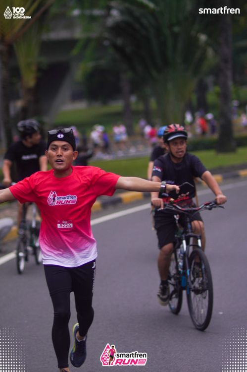 Race photo from Smartfren Run 2025 Vibes