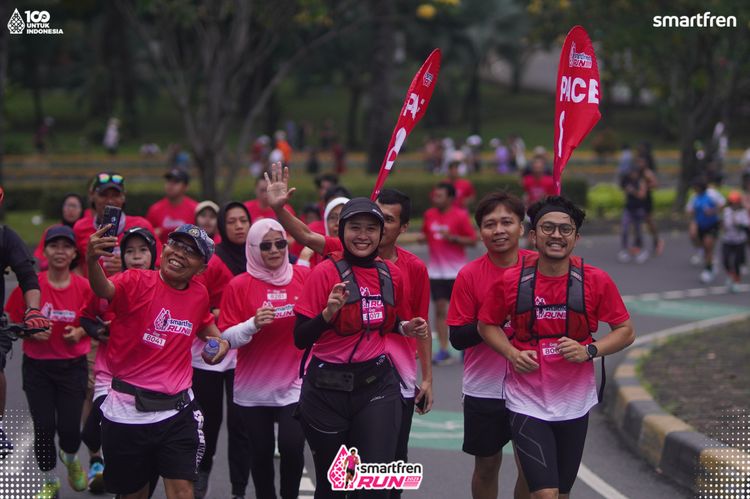 Race photo from Smartfren Run 2025 Vibes