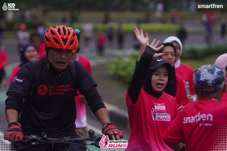 Race photo from Smartfren Run 2025 Vibes