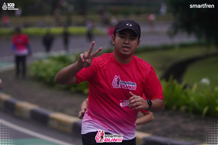 Race photo from Smartfren Run 2025 Vibes