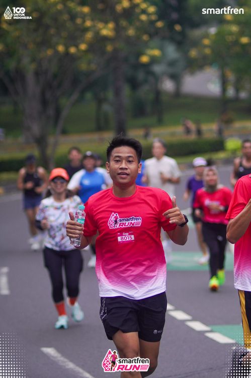 Race photo from Smartfren Run 2025 Vibes