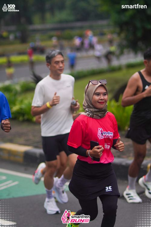 Race photo from Smartfren Run 2025 Vibes