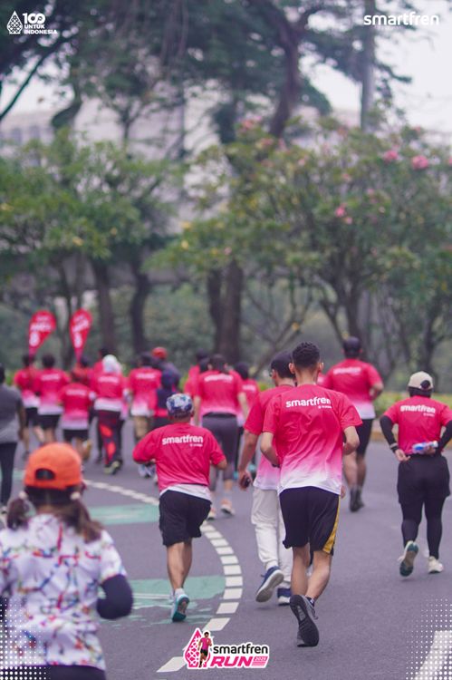 Race photo from Smartfren Run 2025 Vibes