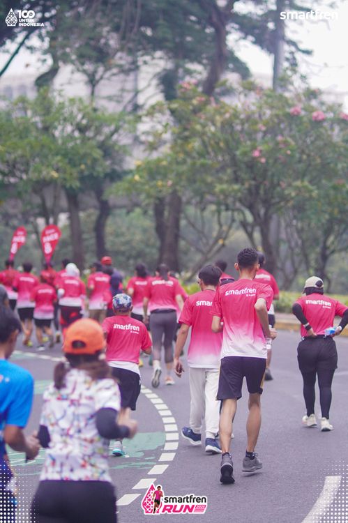 Race photo from Smartfren Run 2025 Vibes