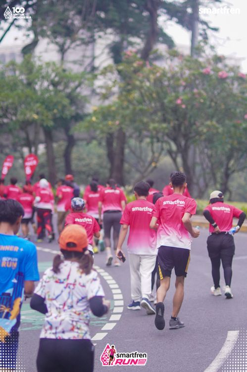 Race photo from Smartfren Run 2025 Vibes