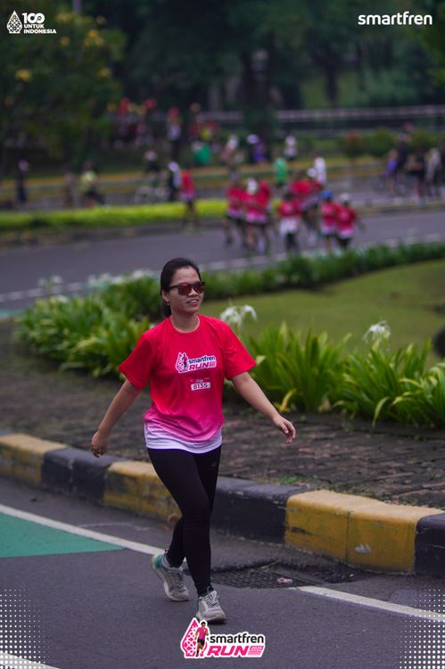 Race photo from Smartfren Run 2025 Vibes
