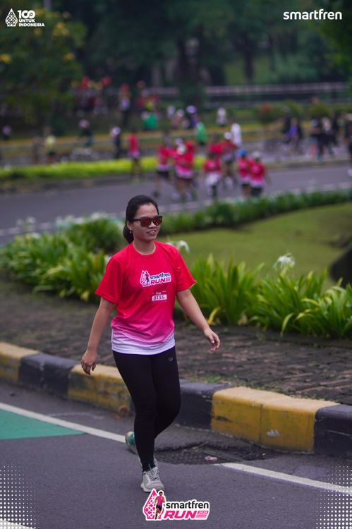 Race photo from Smartfren Run 2025 Vibes