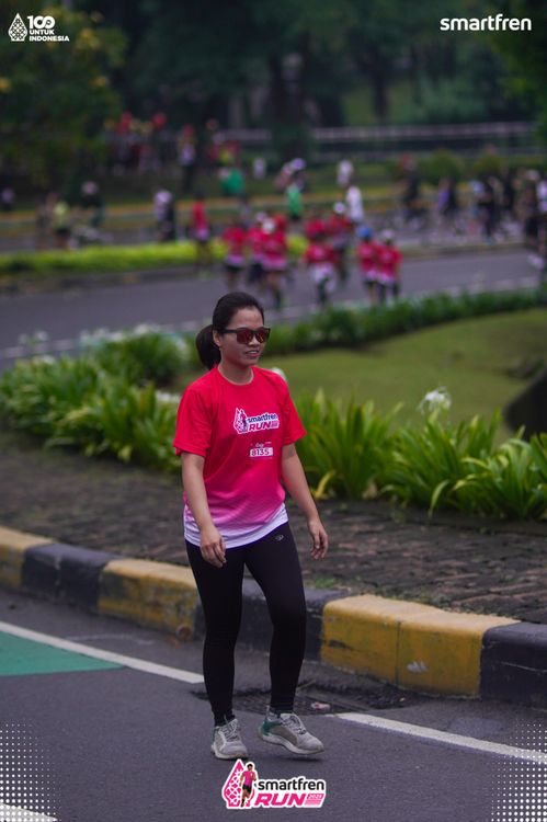 Race photo from Smartfren Run 2025 Vibes