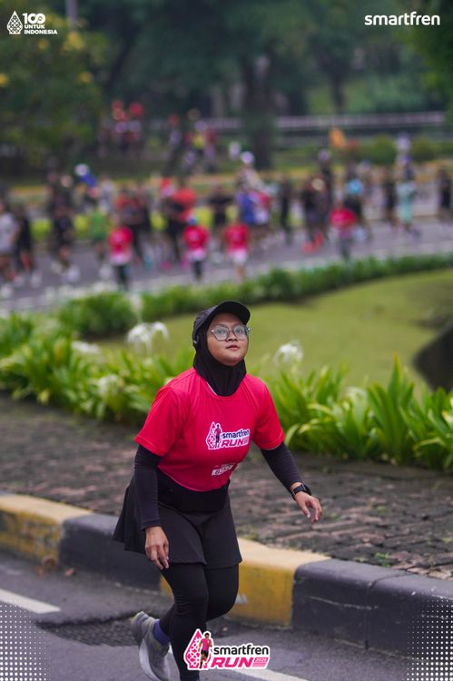 Race photo from Smartfren Run 2025 Vibes