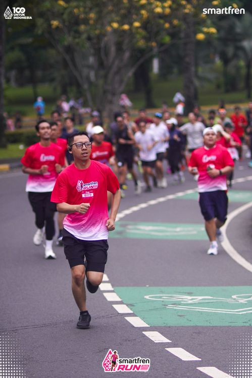 Race photo from Smartfren Run 2025 Vibes