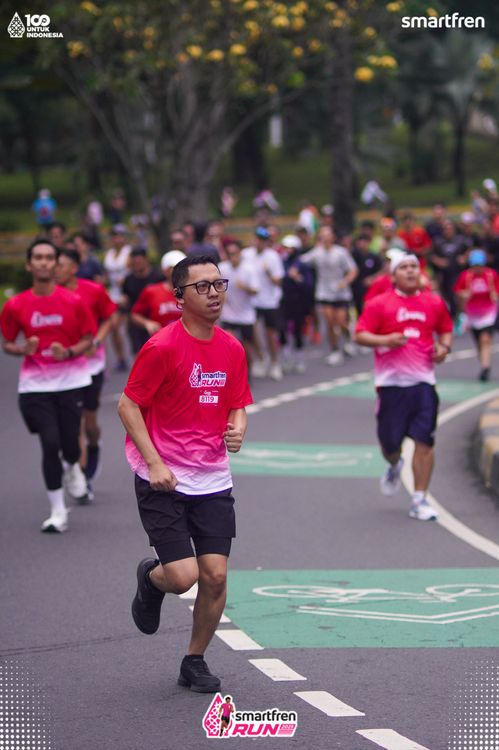 Race photo from Smartfren Run 2025 Vibes
