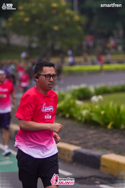 Race photo from Smartfren Run 2025 Vibes