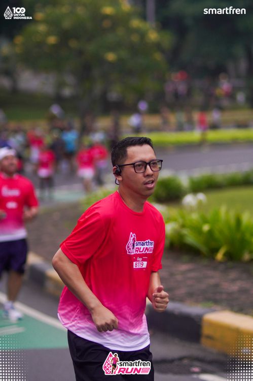 Race photo from Smartfren Run 2025 Vibes